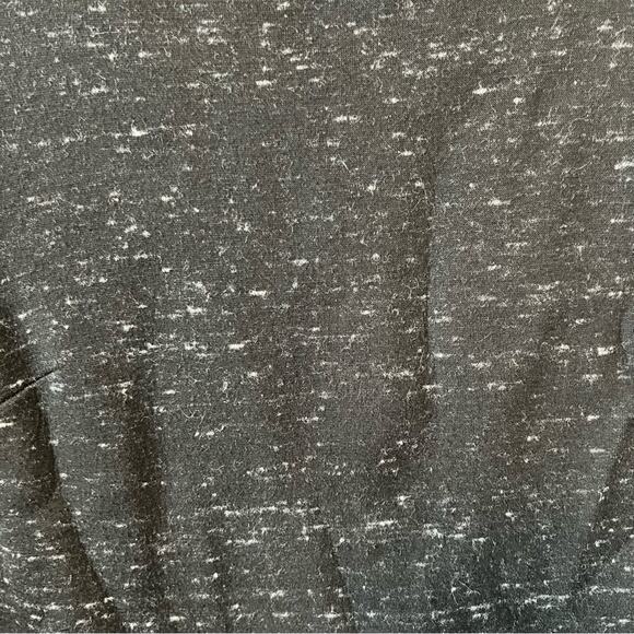 Sea New York dress wool blend mock neck charcoal grey space dye pattern shift - Picture 3 of 9